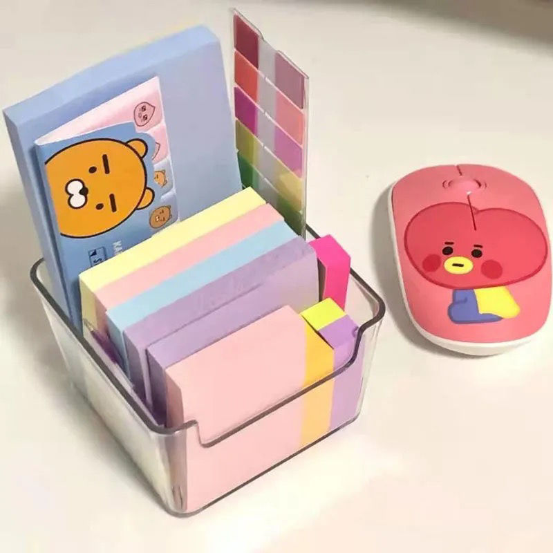 Transparent Stationery Storage Box