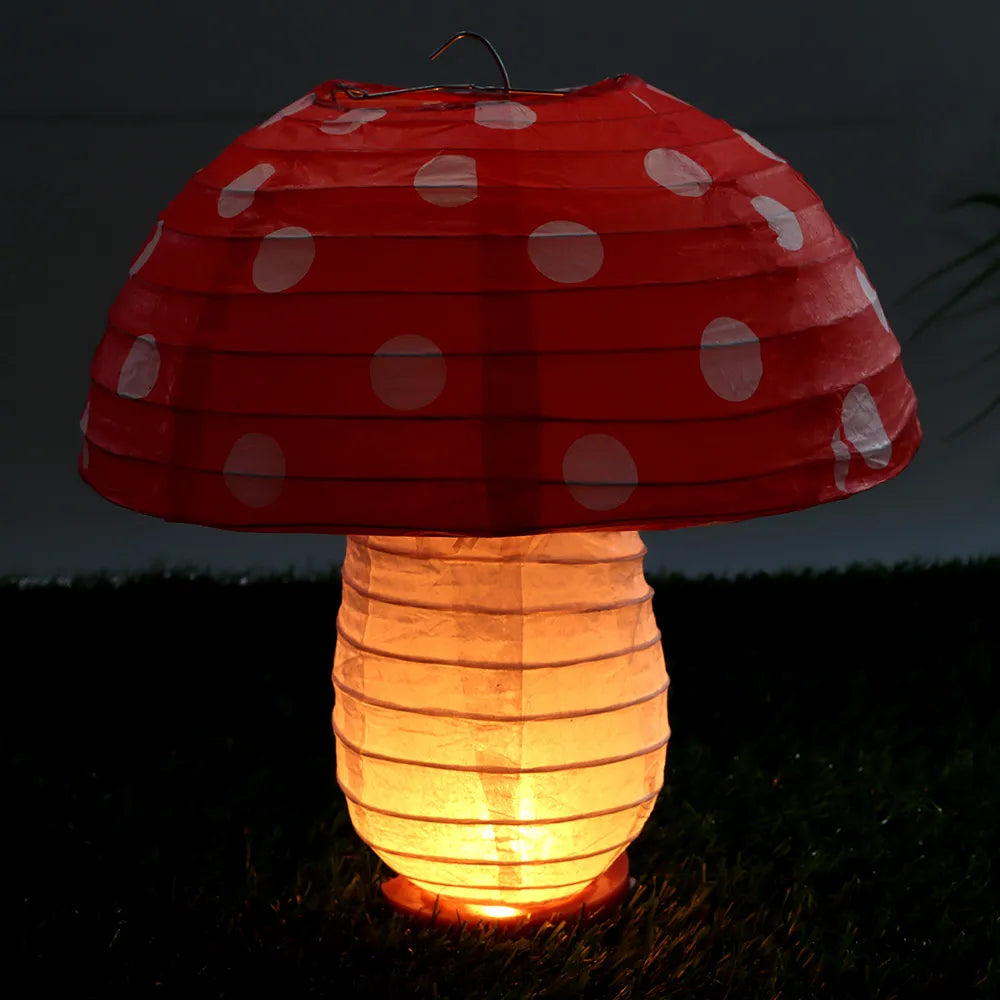 Hanging Mushroom Paper Lantern