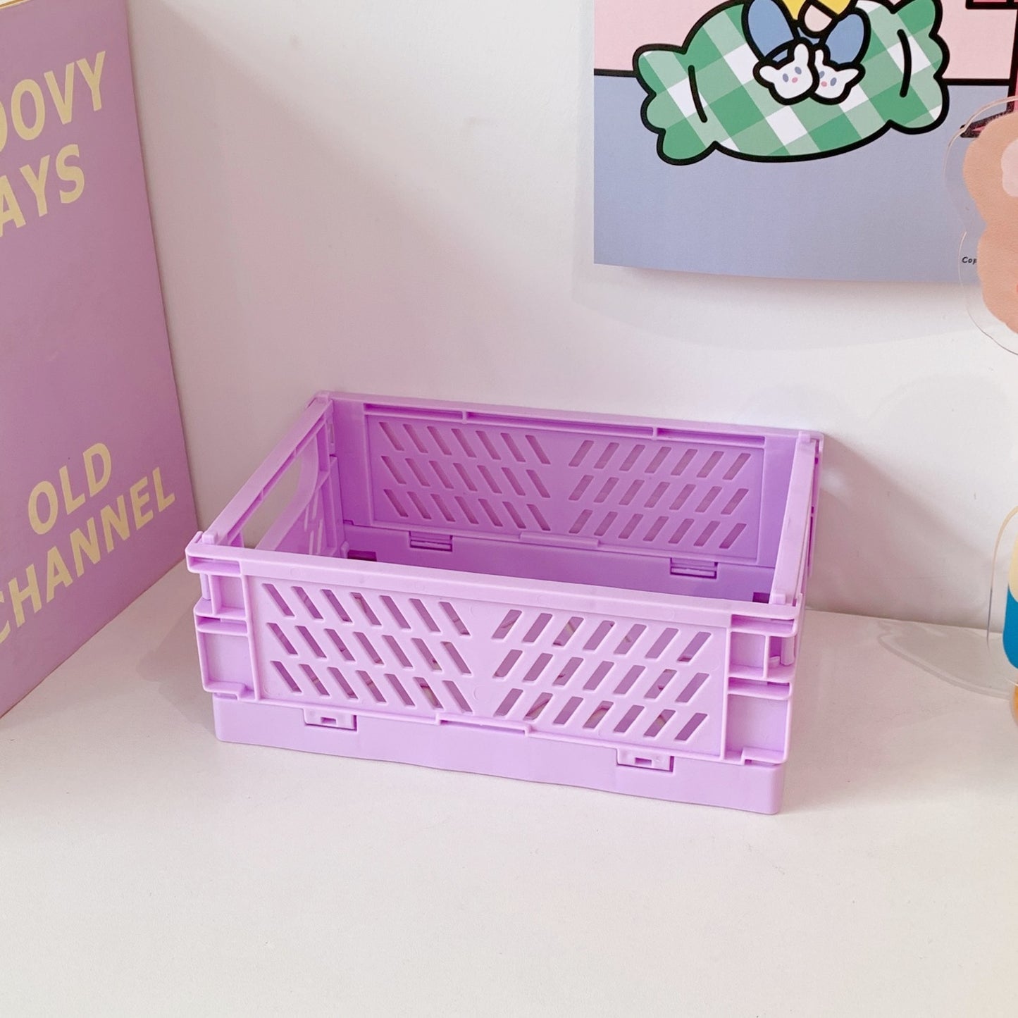 Pastel Storage Crates