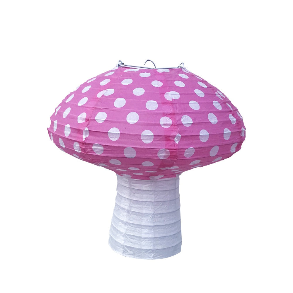 Hanging Mushroom Paper Lantern