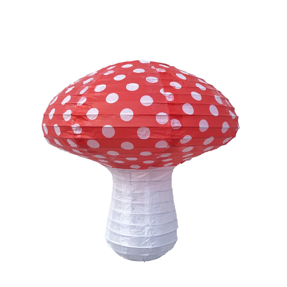 Hanging Mushroom Paper Lantern