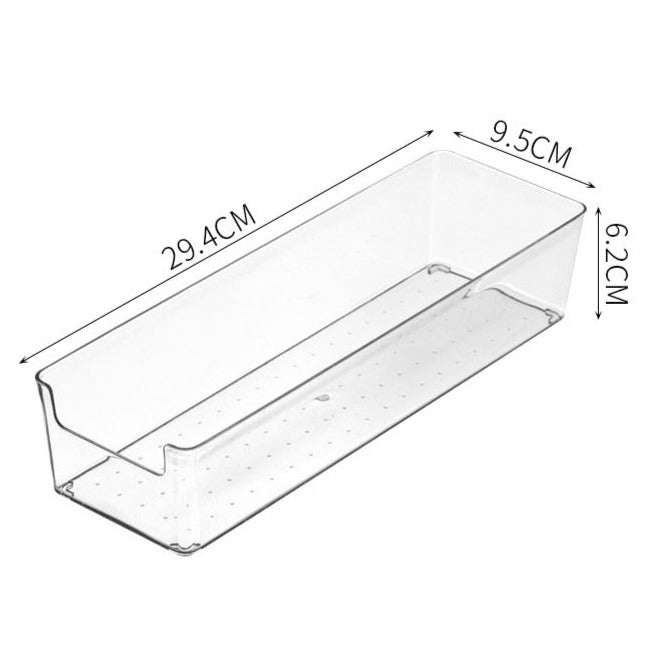 Transparent Stationery Storage Box