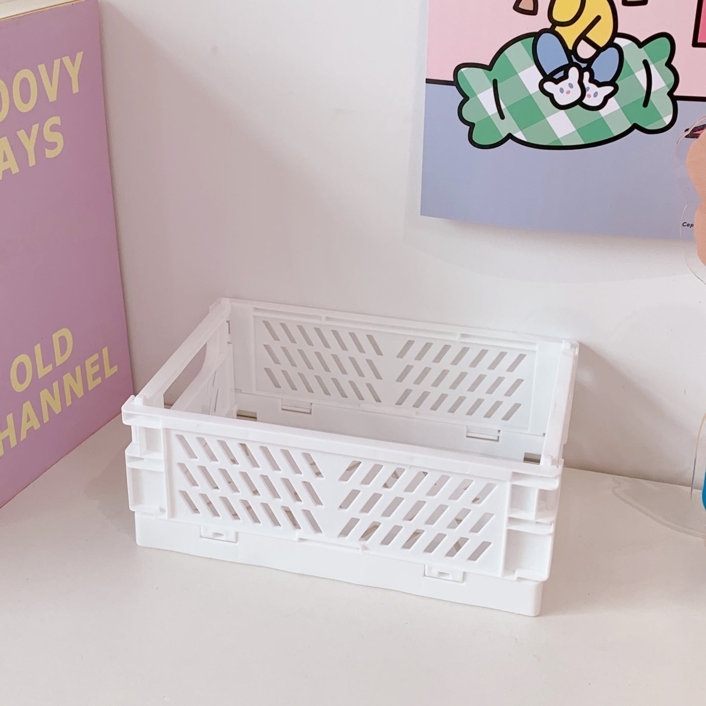 Pastel Storage Crates