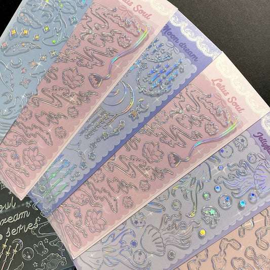 Cute Holographic Stickers
