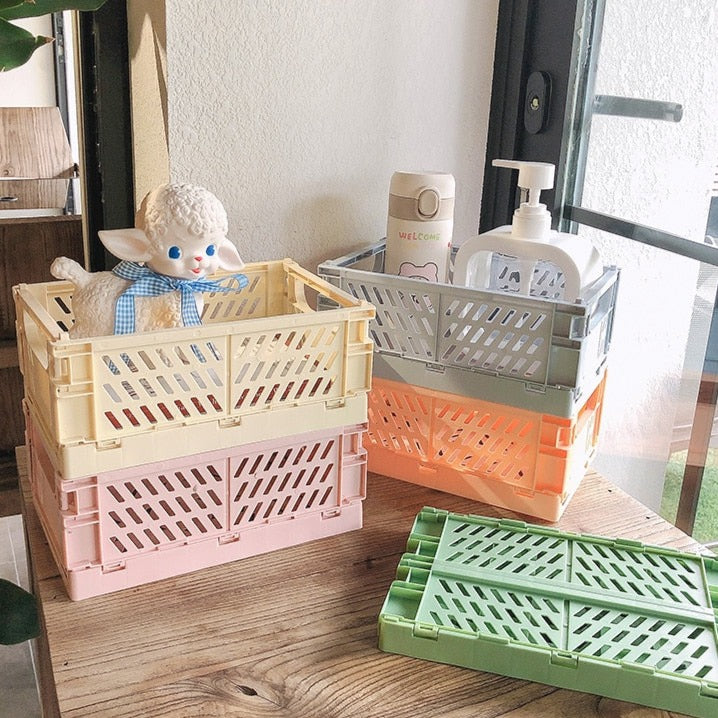 Pastel Storage Crates